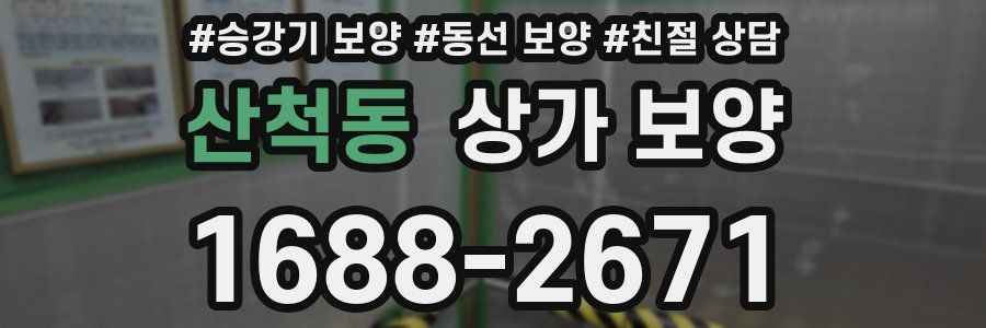 산척동 상가 보양