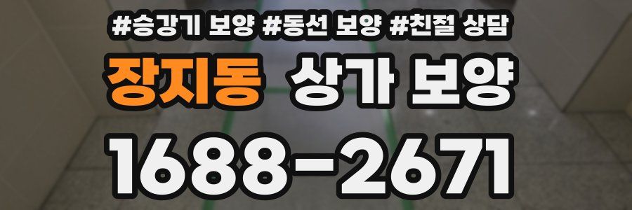 장지동 상가 보양