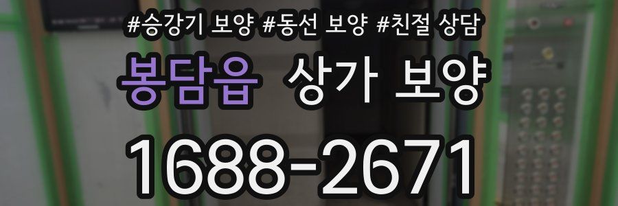봉담읍 상가 보양