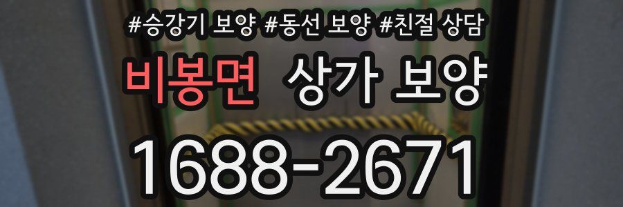 비봉면 상가 보양