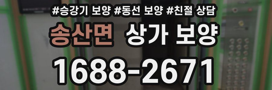 송산면 상가 보양