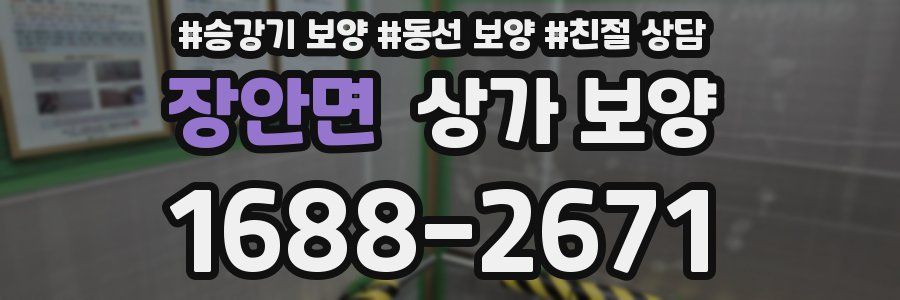 장안면 상가 보양