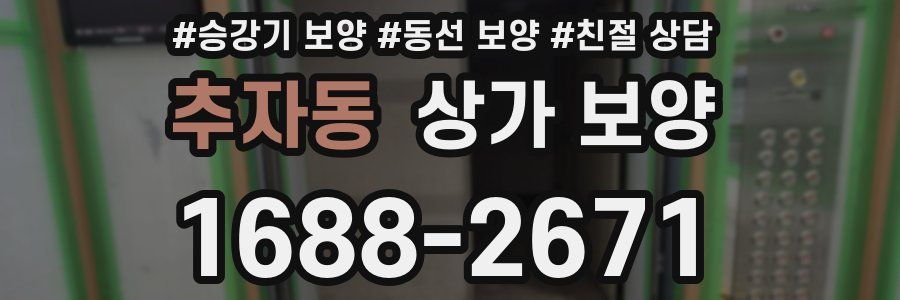 추자동 상가 보양