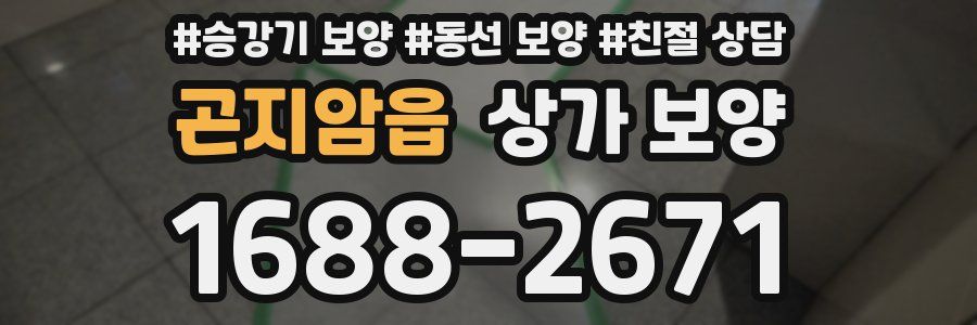 곤지암읍 상가 보양