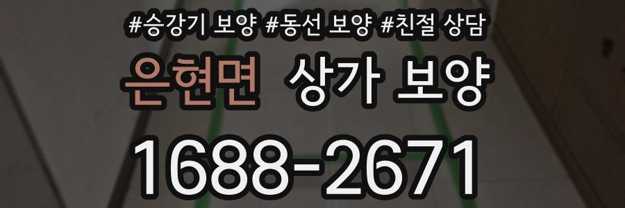 은현면 상가 보양