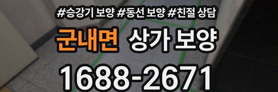 군내면 상가 보양