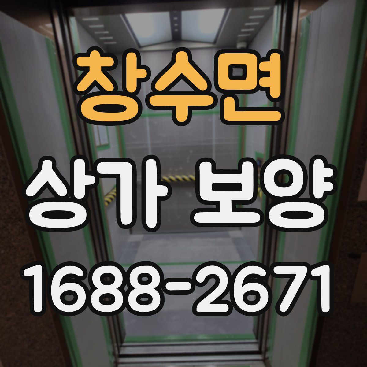창수면 상가 보양