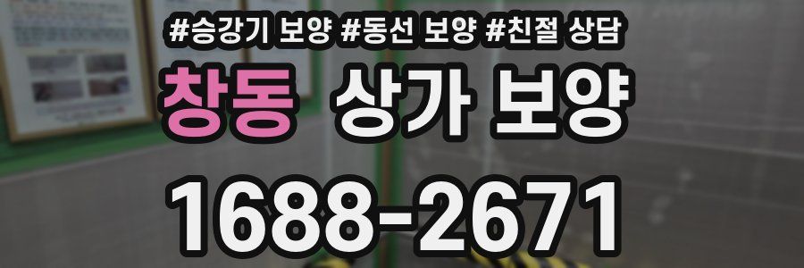 창동 상가 보양