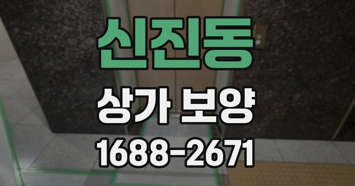 신진동 상가 보양