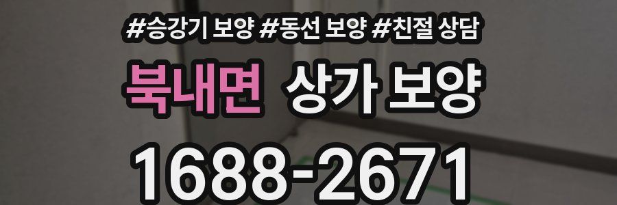 북내면 상가 보양