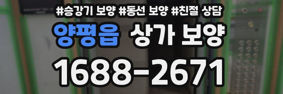 양평읍 상가 보양