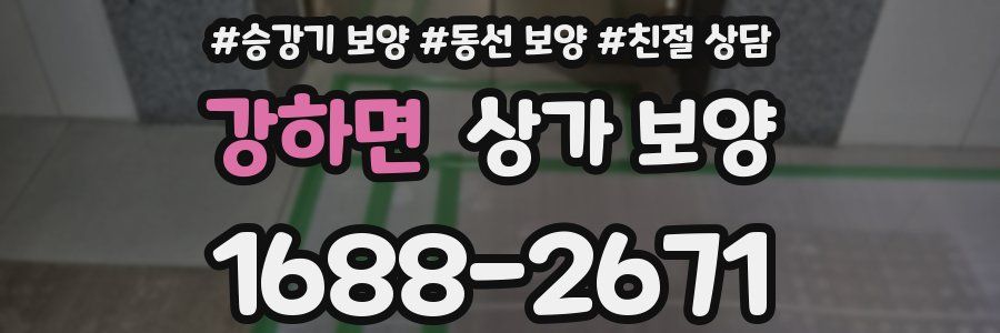 강하면 상가 보양