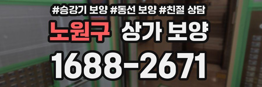 노원구 상가 보양