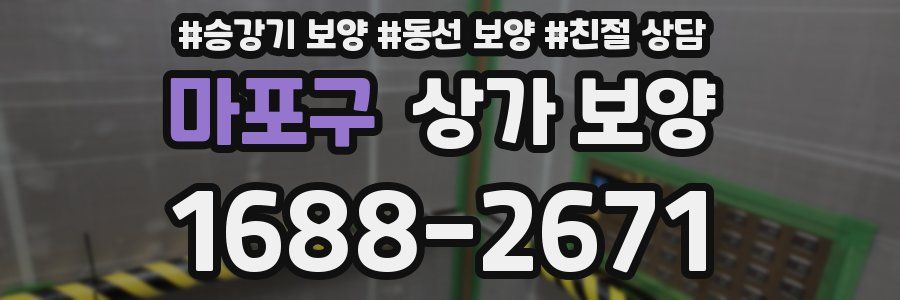 마포구 상가 보양