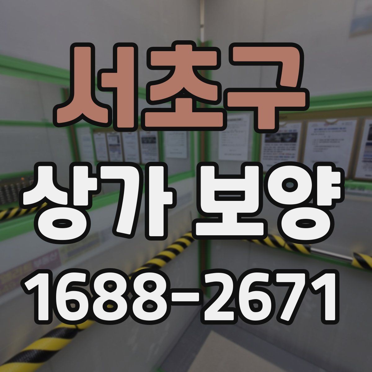 서초구 상가 보양 시 보호 범위 설정 기준