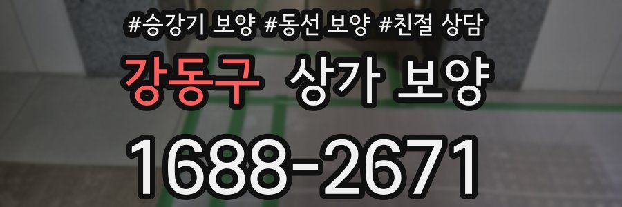 강동구 상가 보양