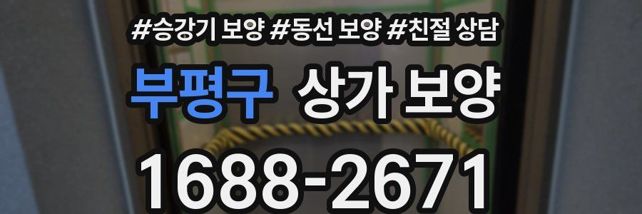 부평구 상가 보양
