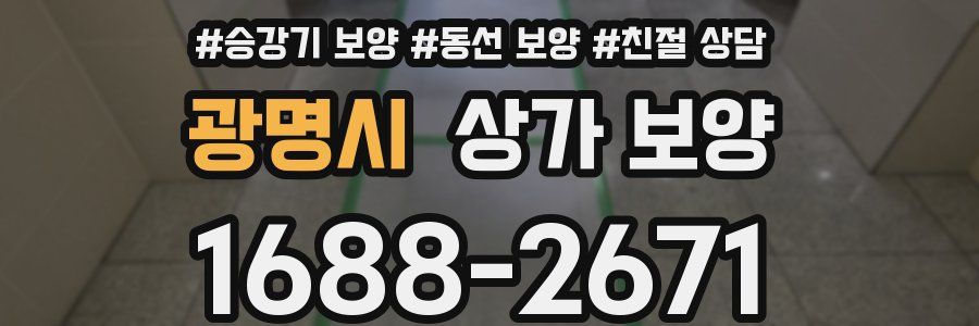 광명시 상가 보양