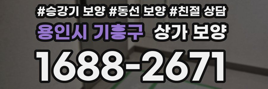용인시 기흥구 상가 보양