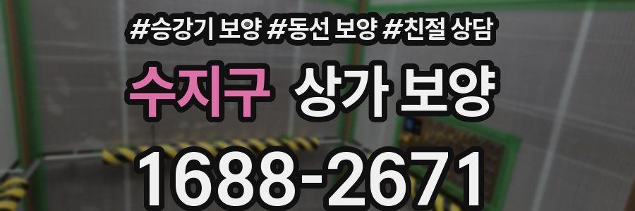 수지구 상가 보양