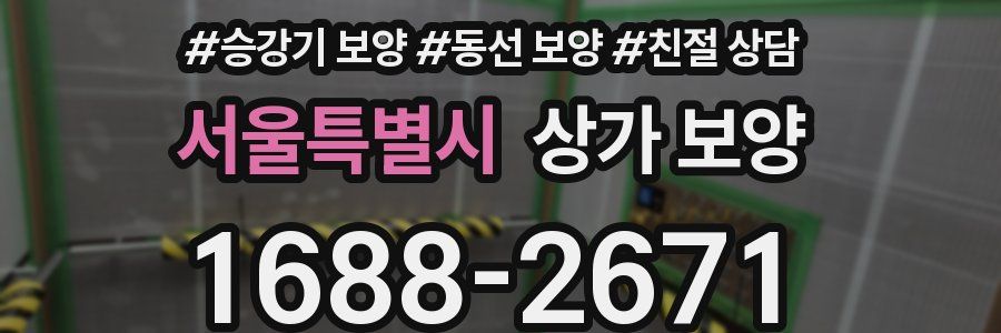 서울특별시 상가 보양