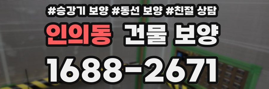 인의동 건물 보양