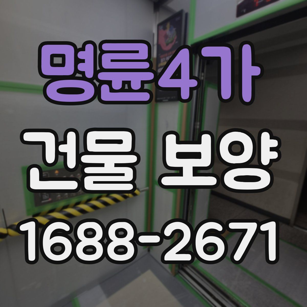 명륜4가 건물 보양