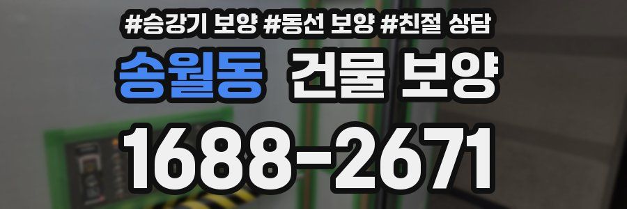 송월동 건물 보양