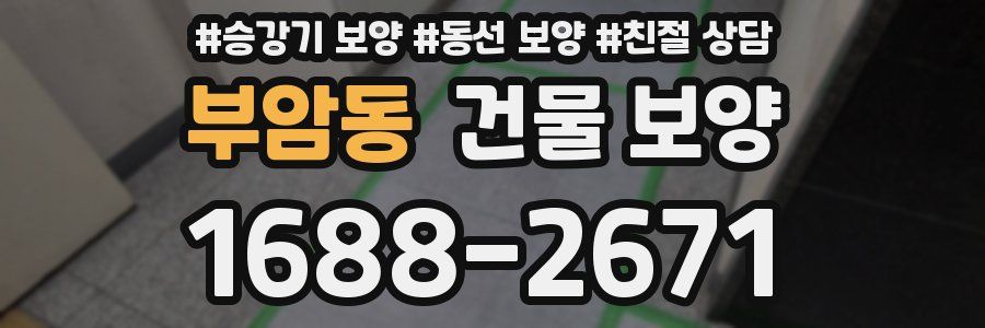 부암동 건물 보양