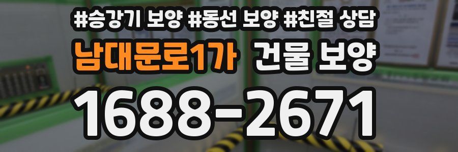 남대문로1가 건물 보양