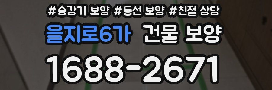 을지로6가 건물 보양