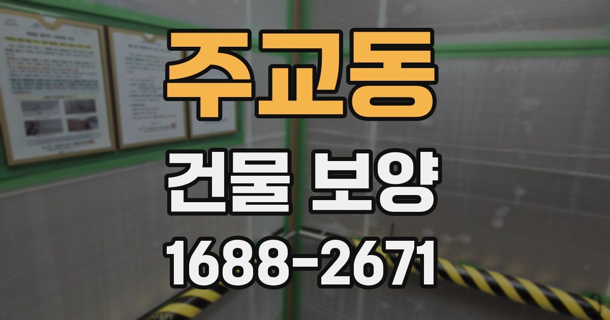 주교동 건물 보양