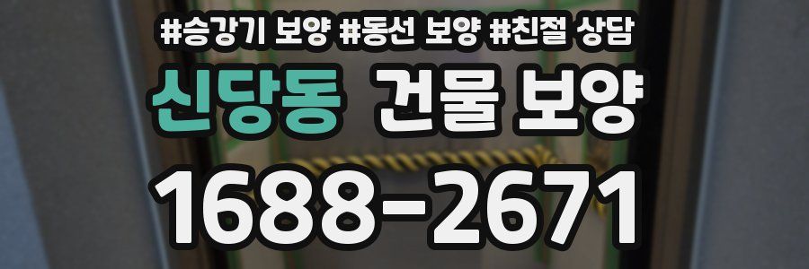 신당동 건물 보양