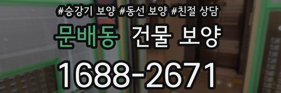 문배동 건물 보양
