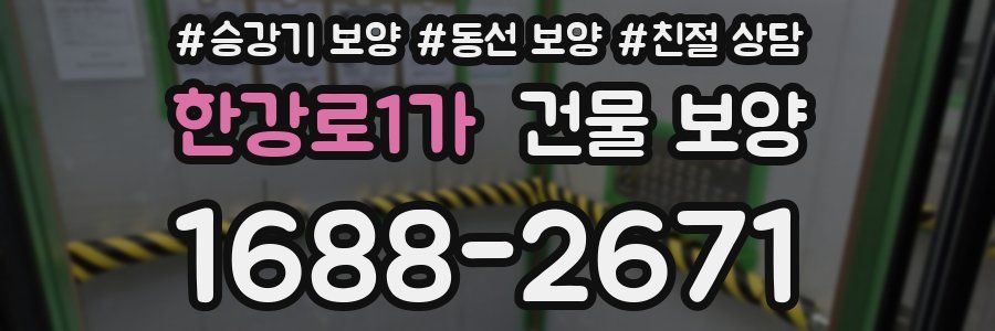 한강로1가 건물 보양