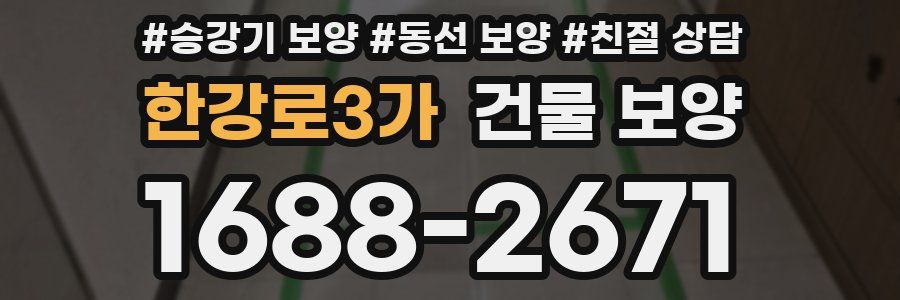한강로3가 건물 보양