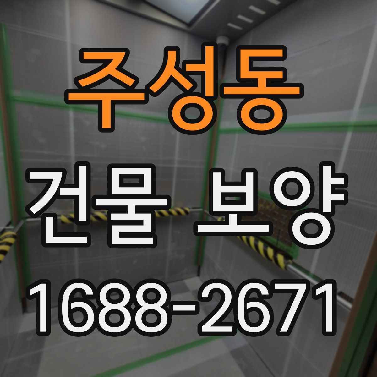 주성동 건물 보양