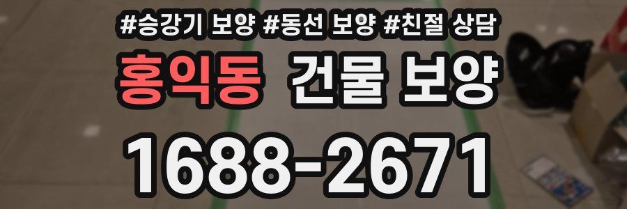 홍익동 건물 보양