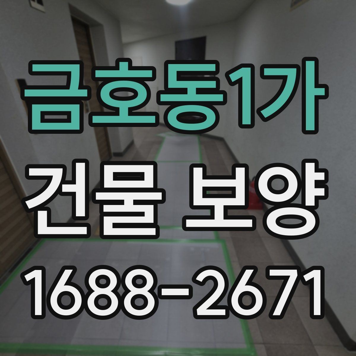 금호동1가 건물 보양 현장 정돈을 위한 실용 가이드