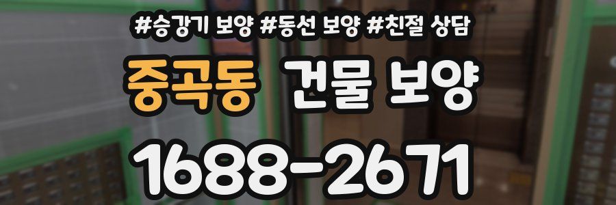 중곡동 건물 보양