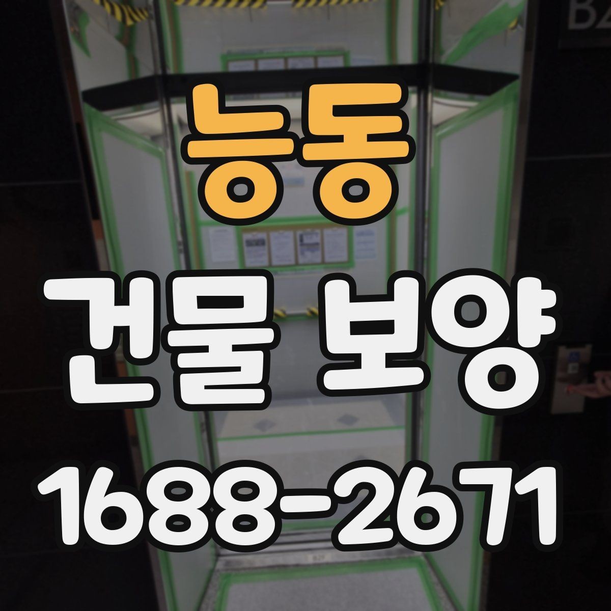능동 건물 보양 공정별 주의사항 정리