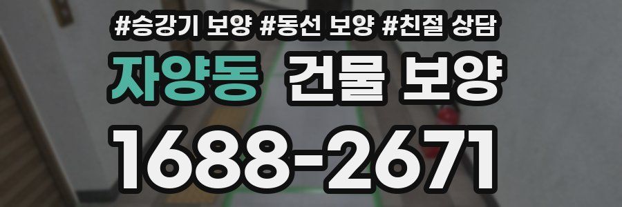 자양동 건물 보양