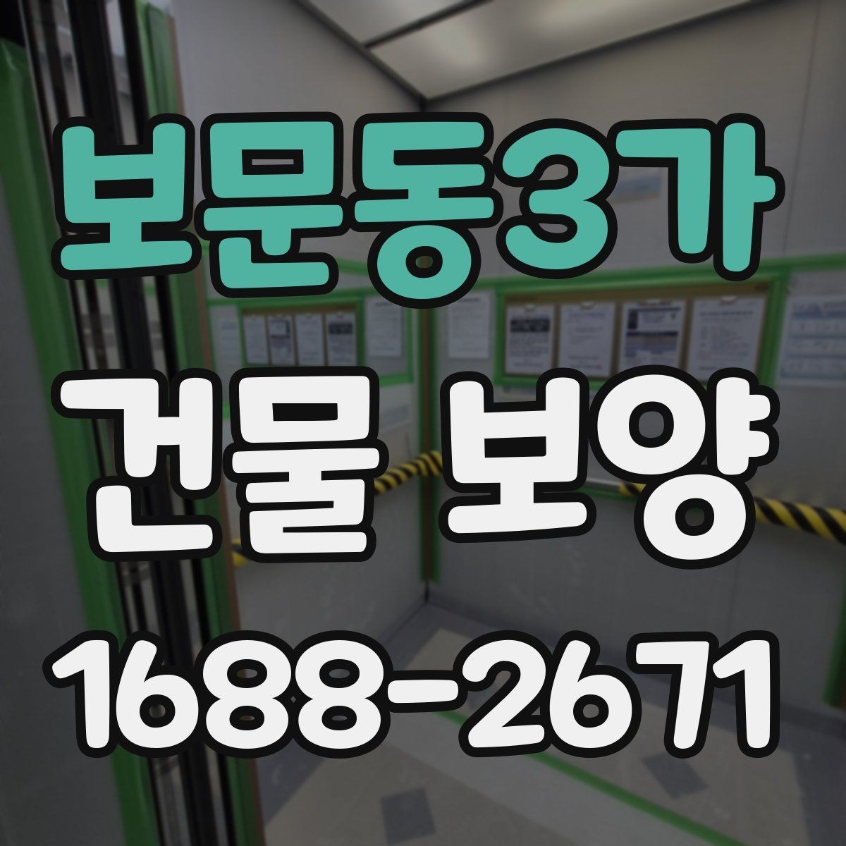보문동3가 건물 보양 작업의 핵심 체크포인트 5가지