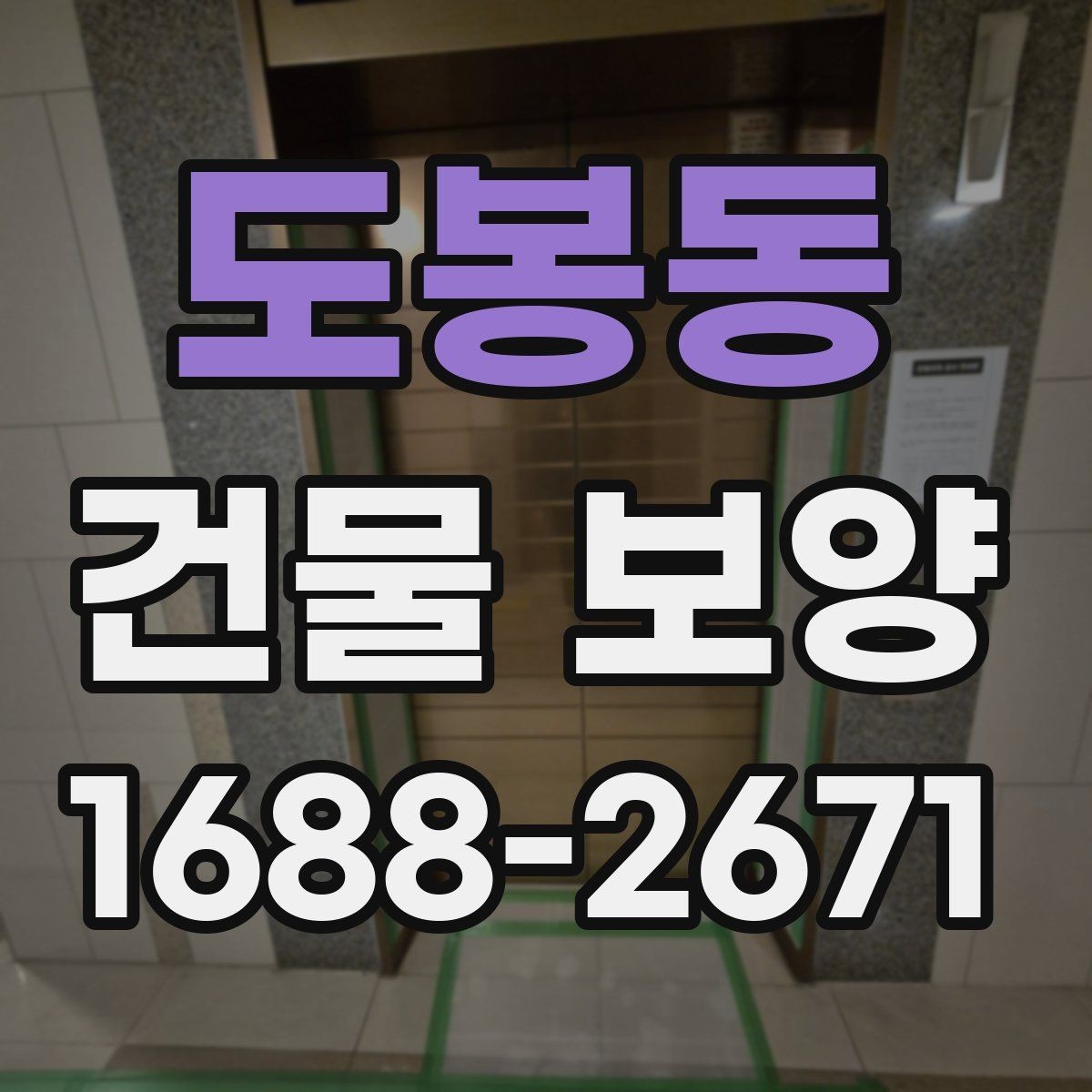 도봉동 건물 보양 작업의 품질 차이를 만드는 요소