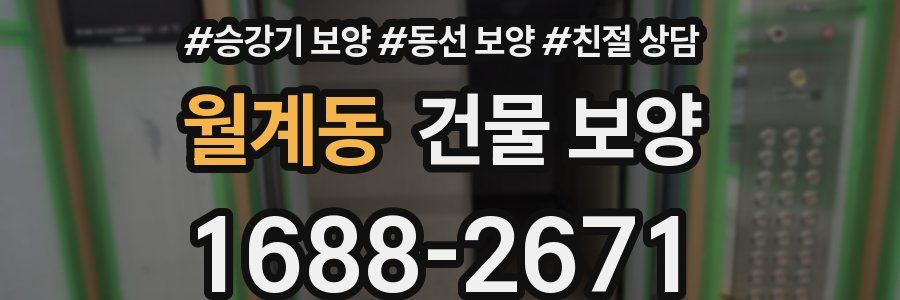 월계동 건물 보양