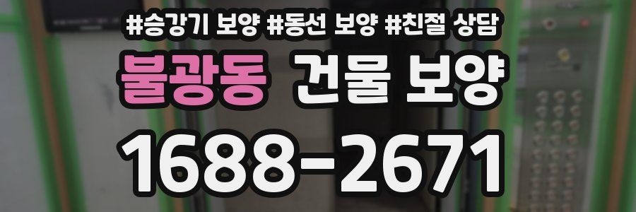 불광동 건물 보양