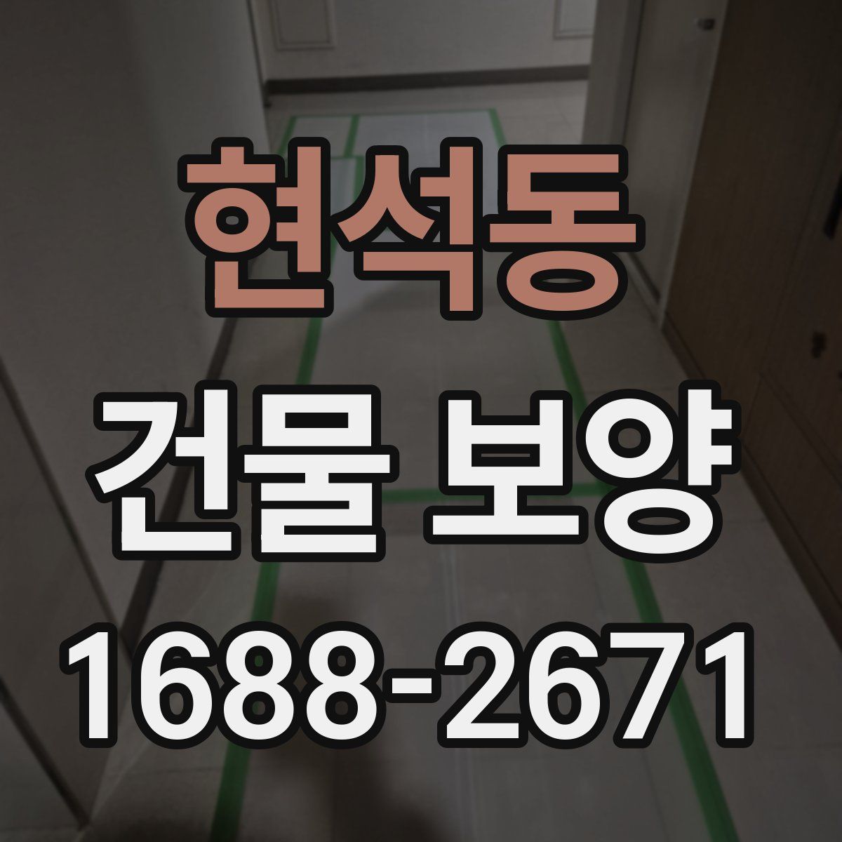 현석동 건물 보양