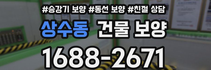상수동 건물 보양