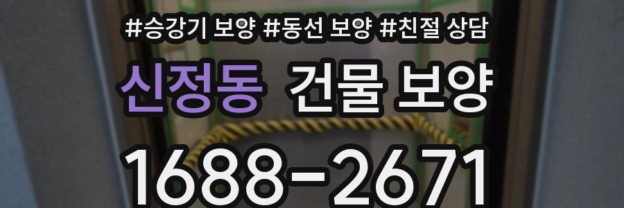 신정동 건물 보양