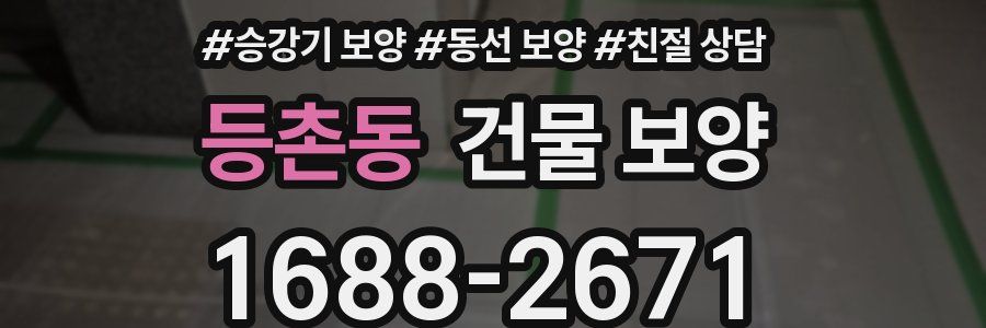 등촌동 건물 보양